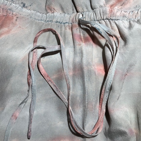 Silk Tie Dye Gypsy 05 Maxi Dress Medium - Picture 7 of 8